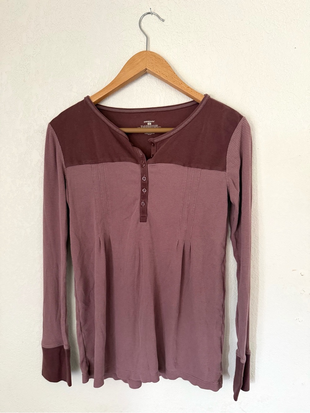 Patagonia Women's Waffle Knit Henley Top